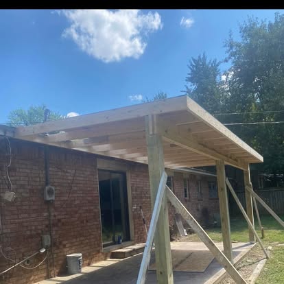 Patio cover construction